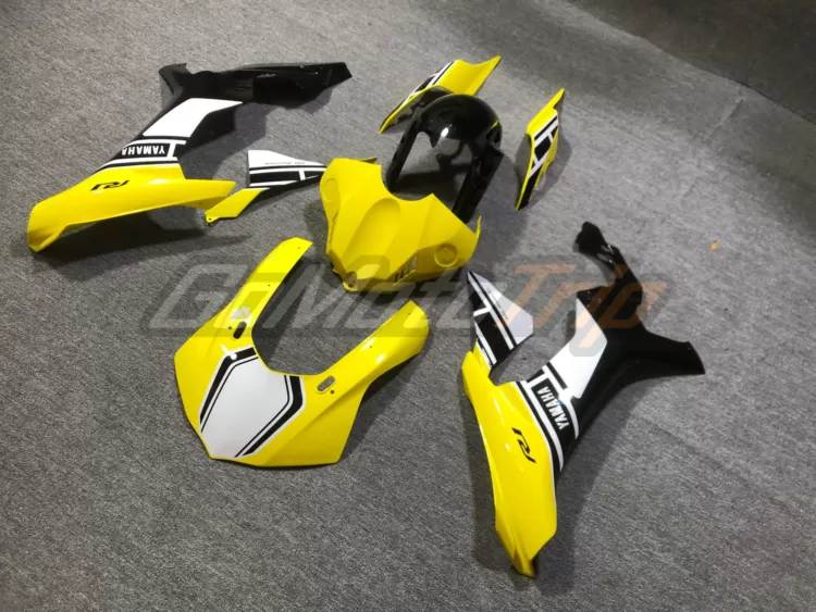 2016 Yamaha Yzf R1 60th Anniversary Yellow Fairing Kit 2