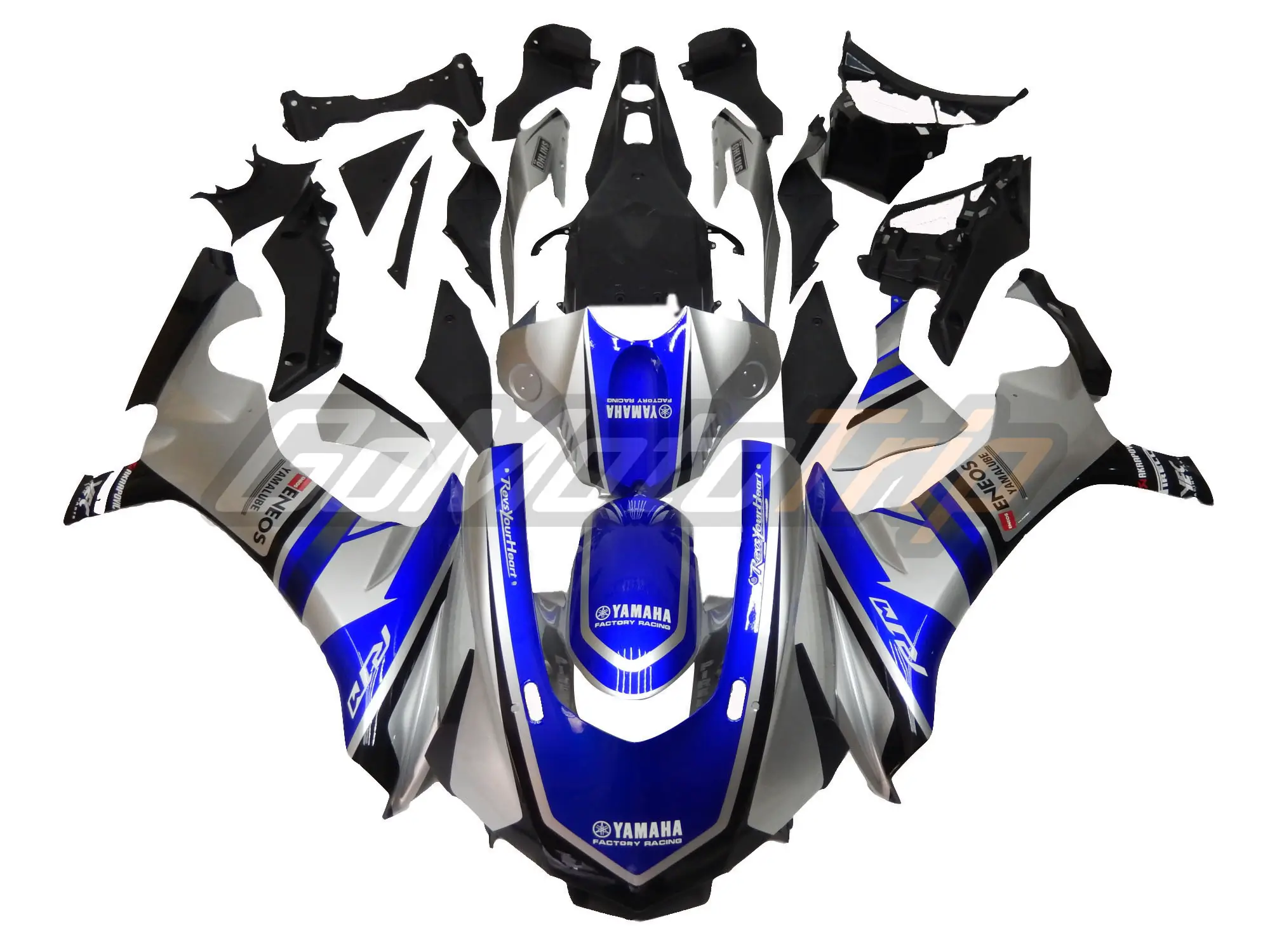 2015-2019-Yamaha-YZF-R1-Blue-Gray-Fairing-GS