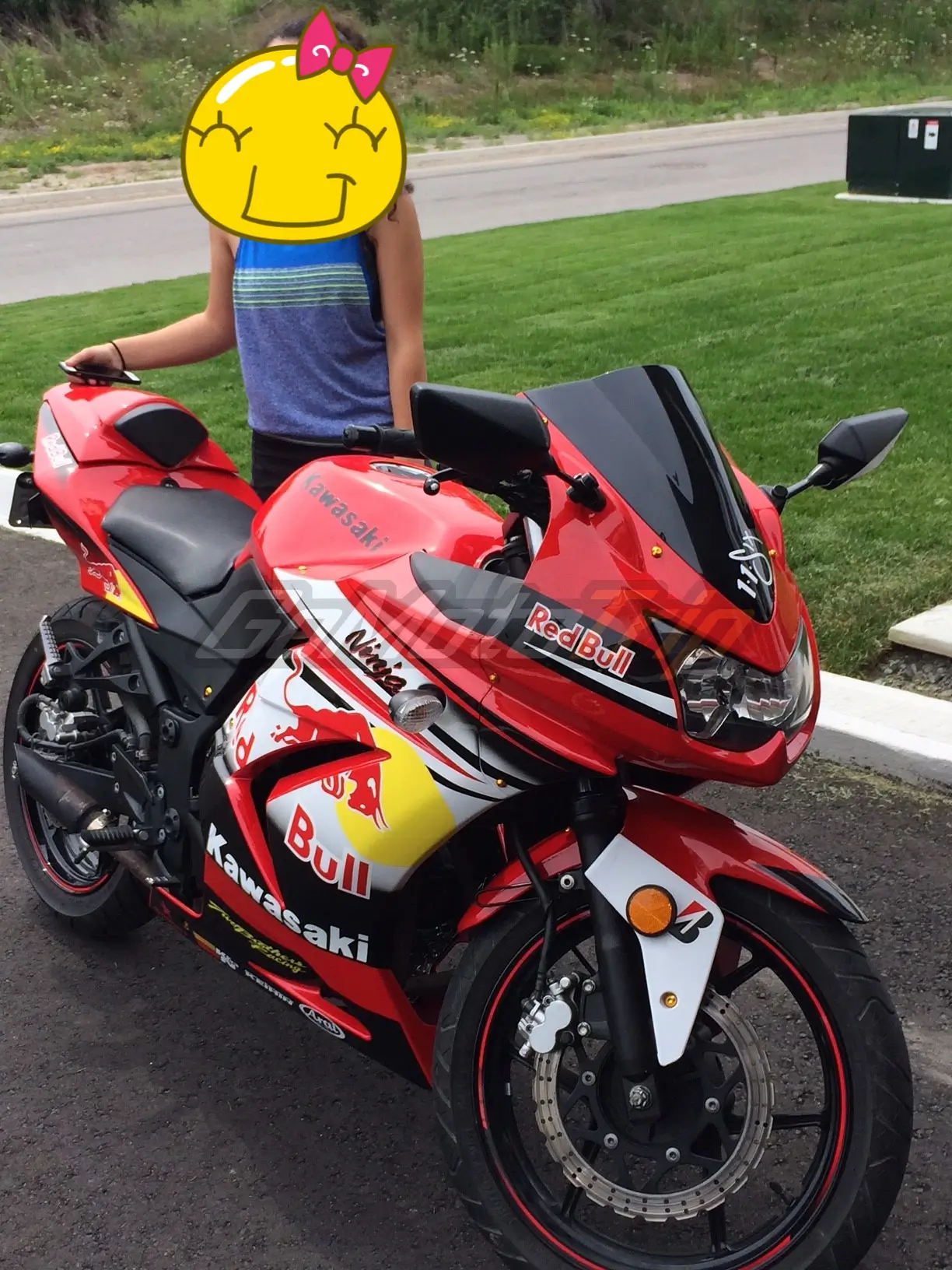 Rider-Review-Gary-Ninja-250R-Red-Bull-Fairing-3