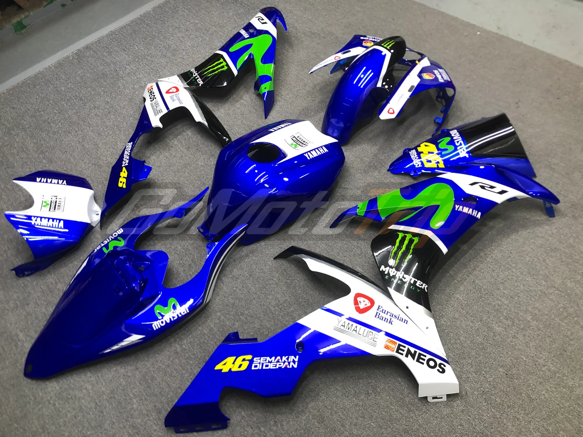 2004 2006 Yamaha R1 Yzr M1 2015 Motogp Livery Fairing Kit 16