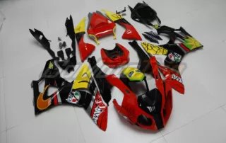 2009 2014 Bmw S1000rr Red Rossi Shark Fairing 3
