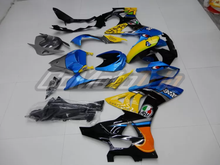 2009 2014 Bmw S1000rr Valentino Rossi Shark Bike Fairing Kit 5