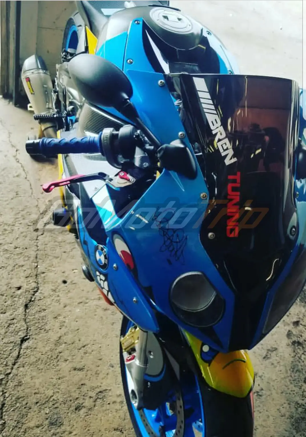 Rider Review Shawn Bmw S1000rr Rossi Shark Fairing 2