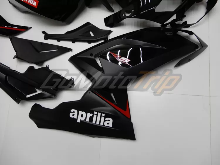 2006 2012 Aprilia Rs125 Black Fairing Kit 10