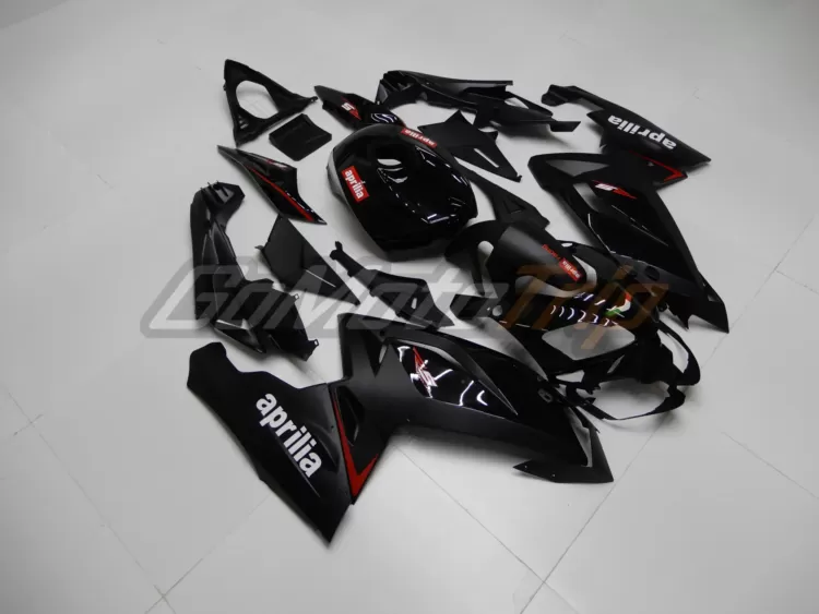 2006 2012 Aprilia Rs125 Black Fairing Kit 3
