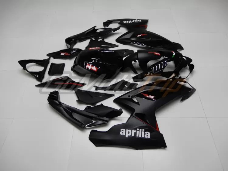 2006 2012 Aprilia Rs125 Black Fairing Kit 5