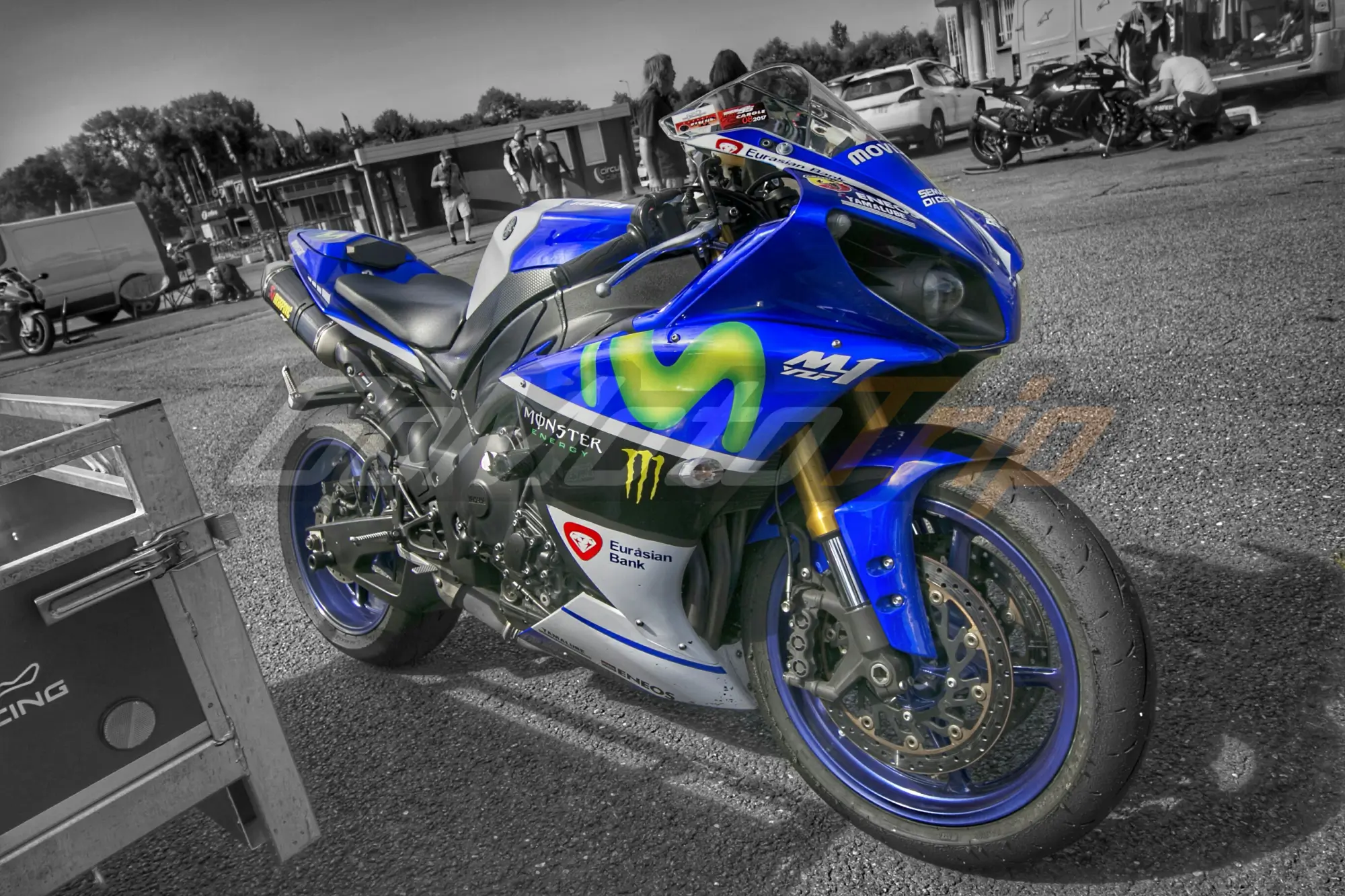 2012-2014 Yamaha R1 YZR-M1 2015 MotoGP Livery Fairing