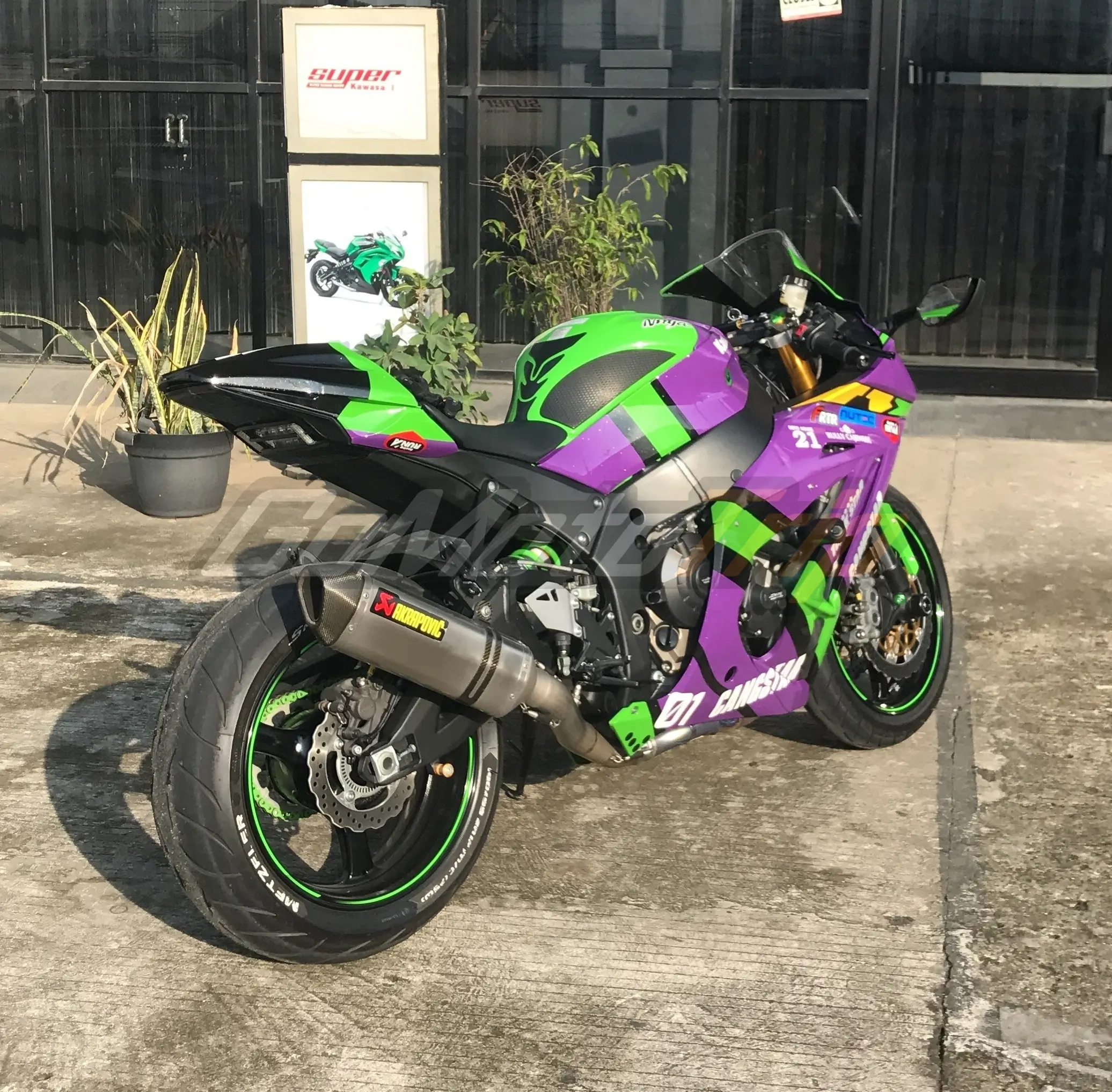 2011-2015 ZX-10R Evangelion Fairing