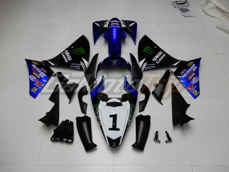 2012 2014 Yamaha Yzf R1 Monster Energy Graves Fairing Kit 6