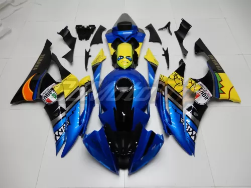 2008 2016 Yamaha Yzf R6 Rossi Shark Fairing Kit 1