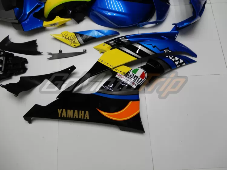 2008 2016 Yamaha Yzf R6 Rossi Shark Fairing Kit 12