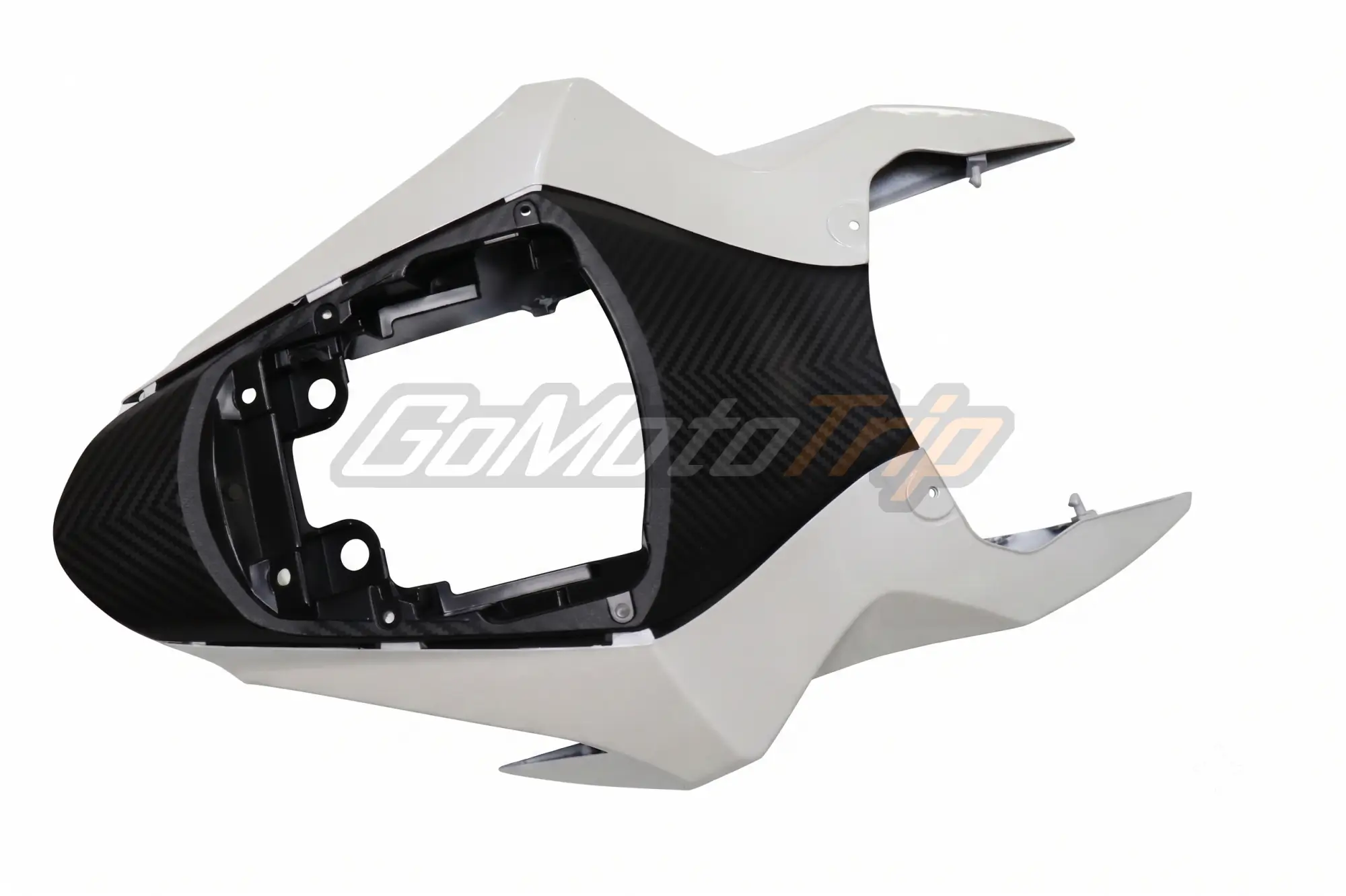 2011 Suzuki Gsx R600 Pearl White Black Fairing Kit 8 - Gomototrip 2011 Suzuki GSX-R600 Pearl White Black Fairing Kit 8