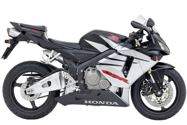 2005-2006-Honda-CBR600RR-Black-Silver