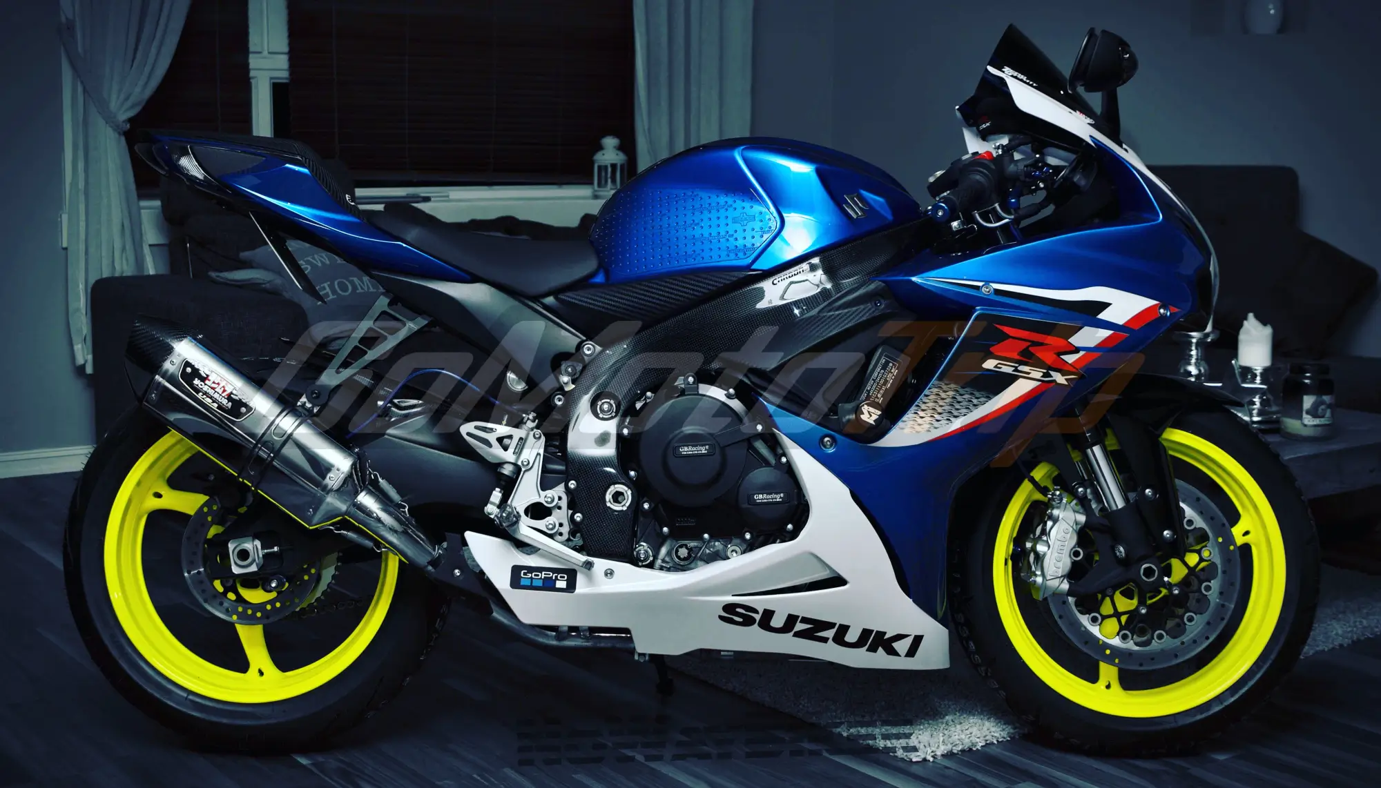 2014 Suzuki GSX-R600 Blue Fairing