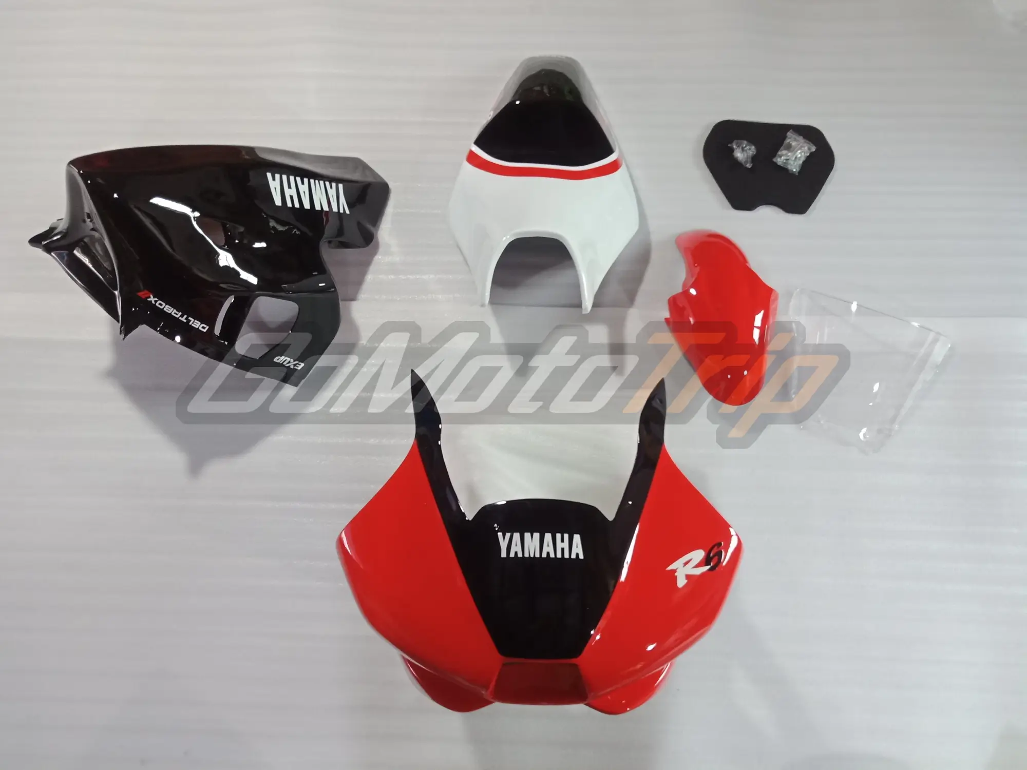 1999 2002 Yamaha Yzf R6 Painted Race Fairing 1