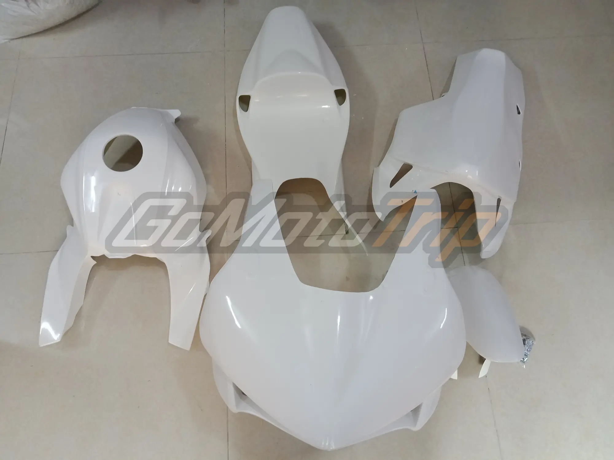 2005 2006 Honda Cbr600rr Unpainted Race Fairing 1