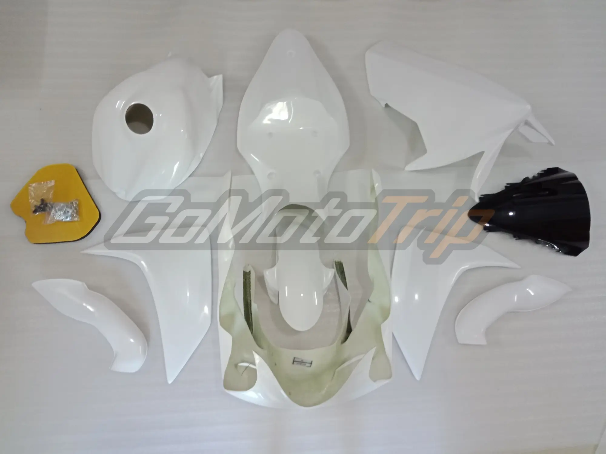 2007 2008 Yamaha Yzf R1 Unpainted Race Fairing 1