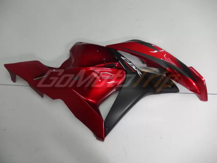 2009-2012-Honda-CBR600RR-Pearl-Red-Black-Fairing-15