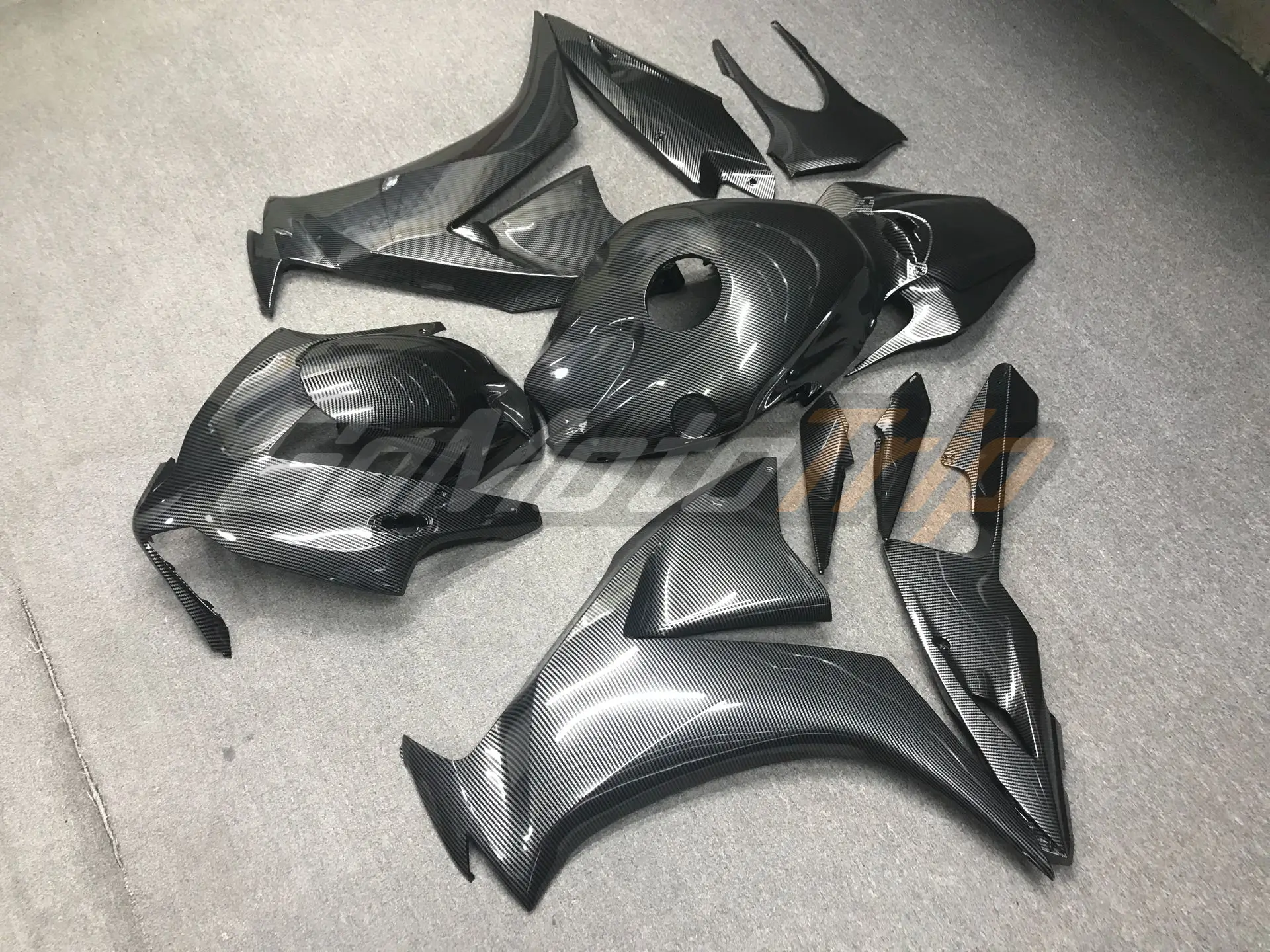 2012 2016 Honda Cbr1000rr Carbon Fiber Looking Fairing 5