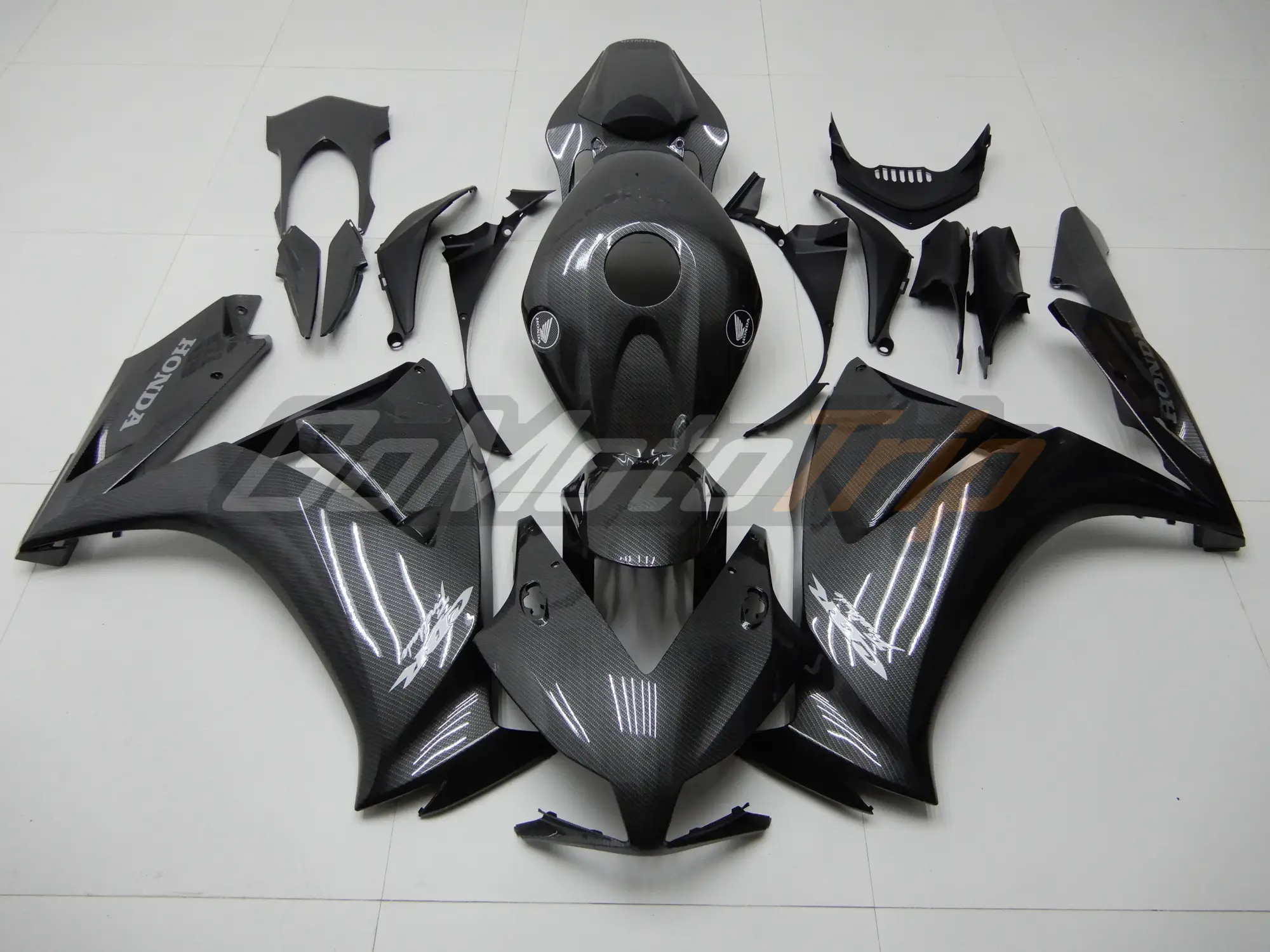 2012 2016 Honda Cbr1000rr Carbon Fiber Looking Fairing Kit 1