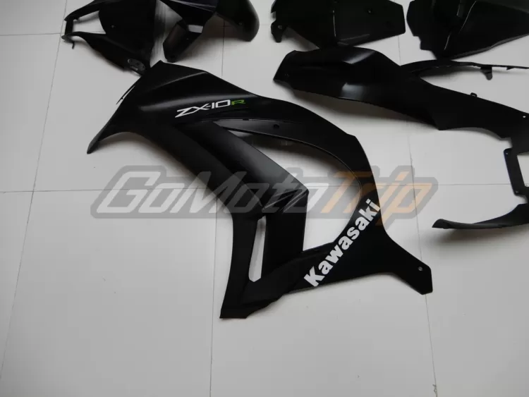 2015 Kawasaki Ninja Zx 10r Black Fairing 10