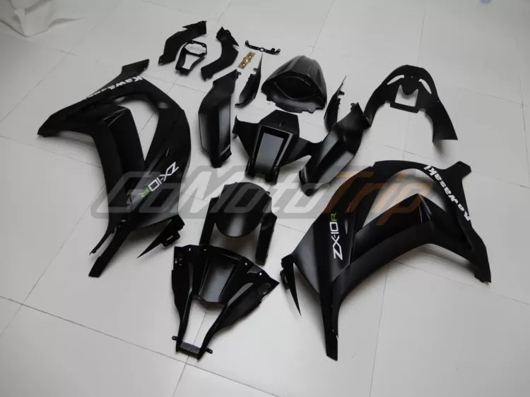 2015 Kawasaki Ninja Zx 10r Black Fairing 2