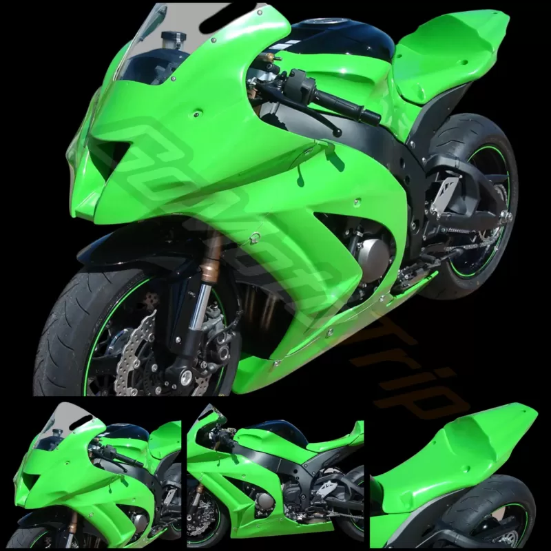 Kawasaki-Ninja-ZX-10R-2011-2015-Race-Bodywork-On-Bike