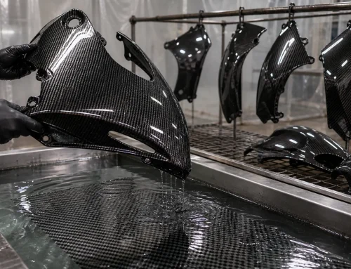 Carbon-Look Motorcycle Fairings: How Hydrographics Work
