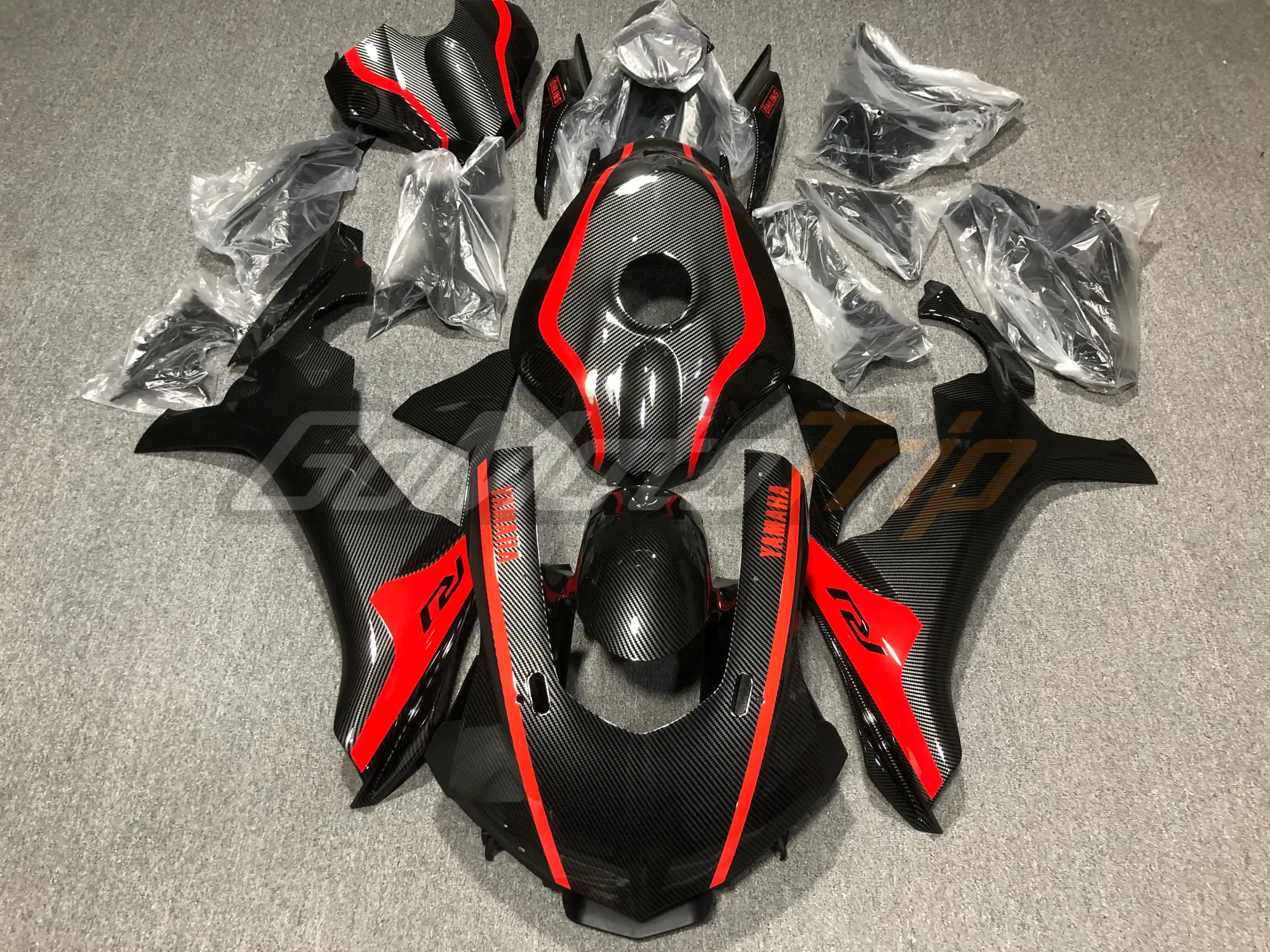 2015-2019-Yamaha-YZF-R1-Carbon-Fiber-Looking-Fairing-Kit-1