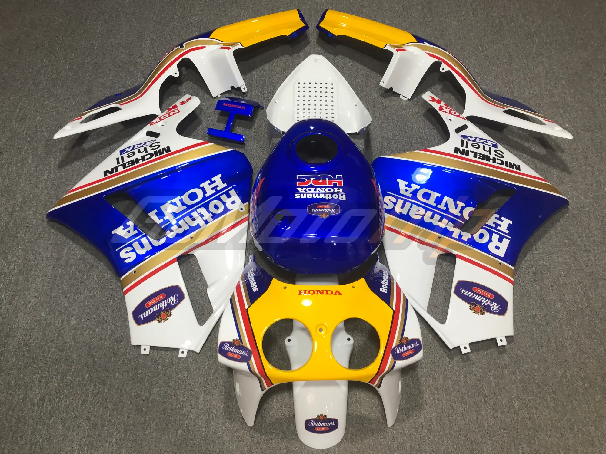 1988 1992 Honda Vfr400r Nc30 Rothman Fairing Kit 1