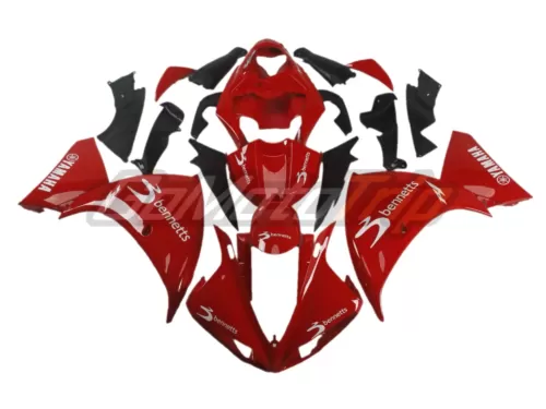 2009-2011-Yamaha-YZF-R1-Bennetts-Red-Fairing-GS