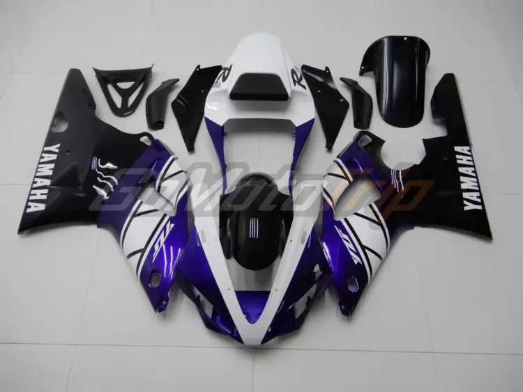 2000-2001-Yamaha-YZF-R1-Black-Purple-Fairing-1