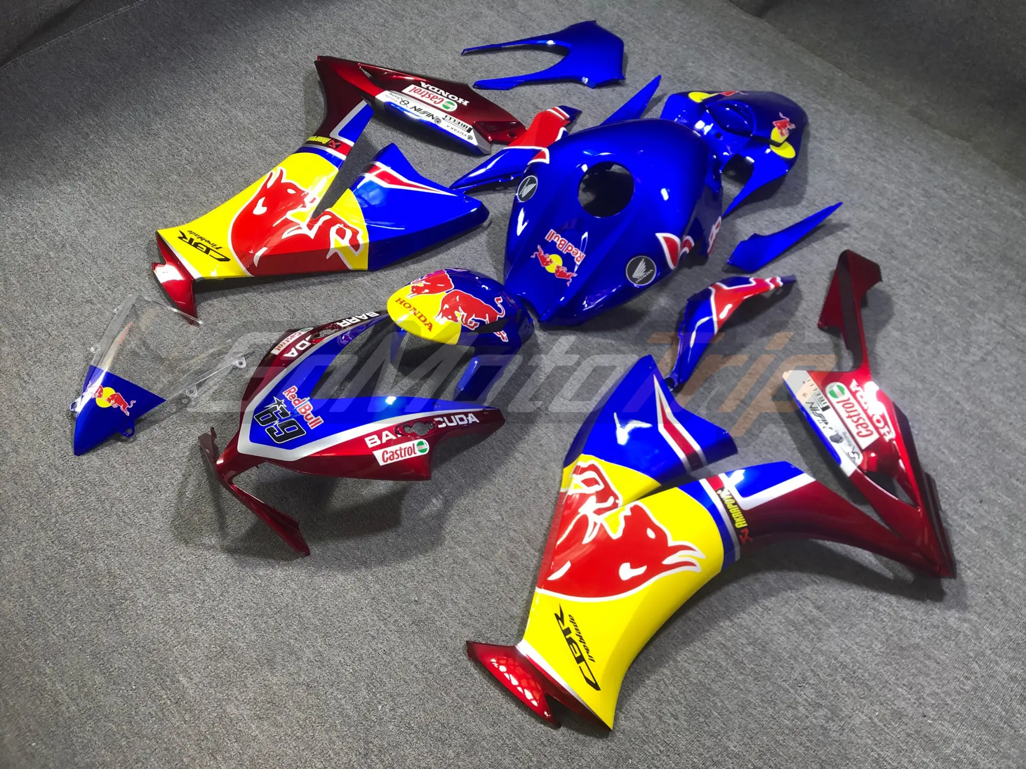 2012 2016 Honda Cbr1000rr 2017 Redbull Fairing Kit 2