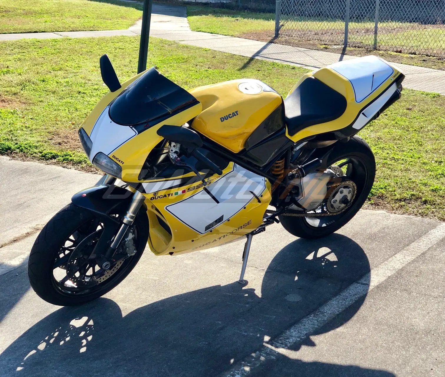 Ducati 996 Yellow Special Fairing