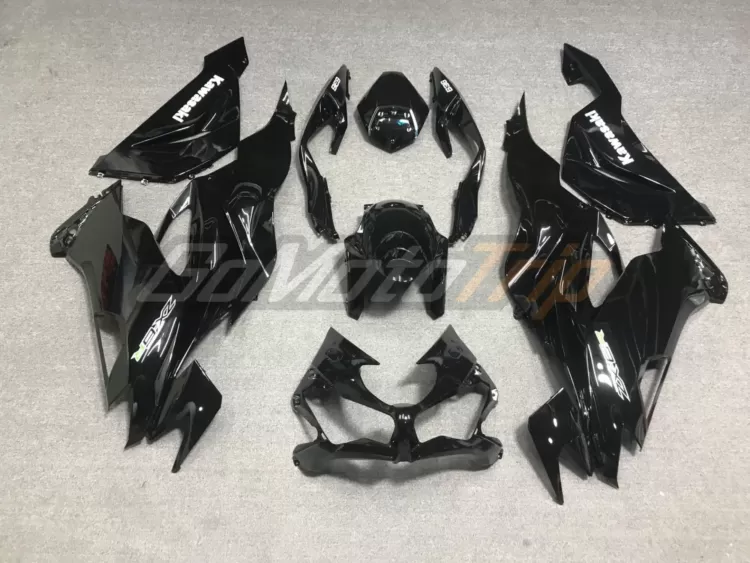 2019 Kawasaki Ninja Zx 6r Black Fairing 2