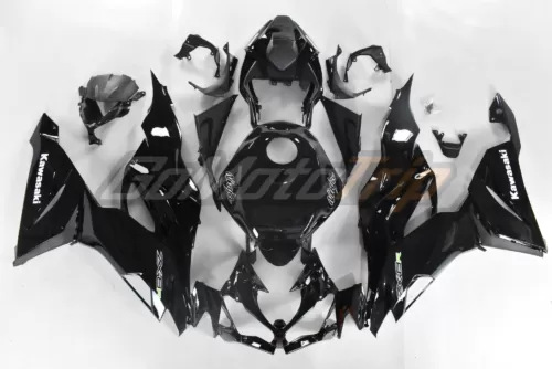 2019 Kawasaki Ninja Zx 6r Black Fairing Kit 1