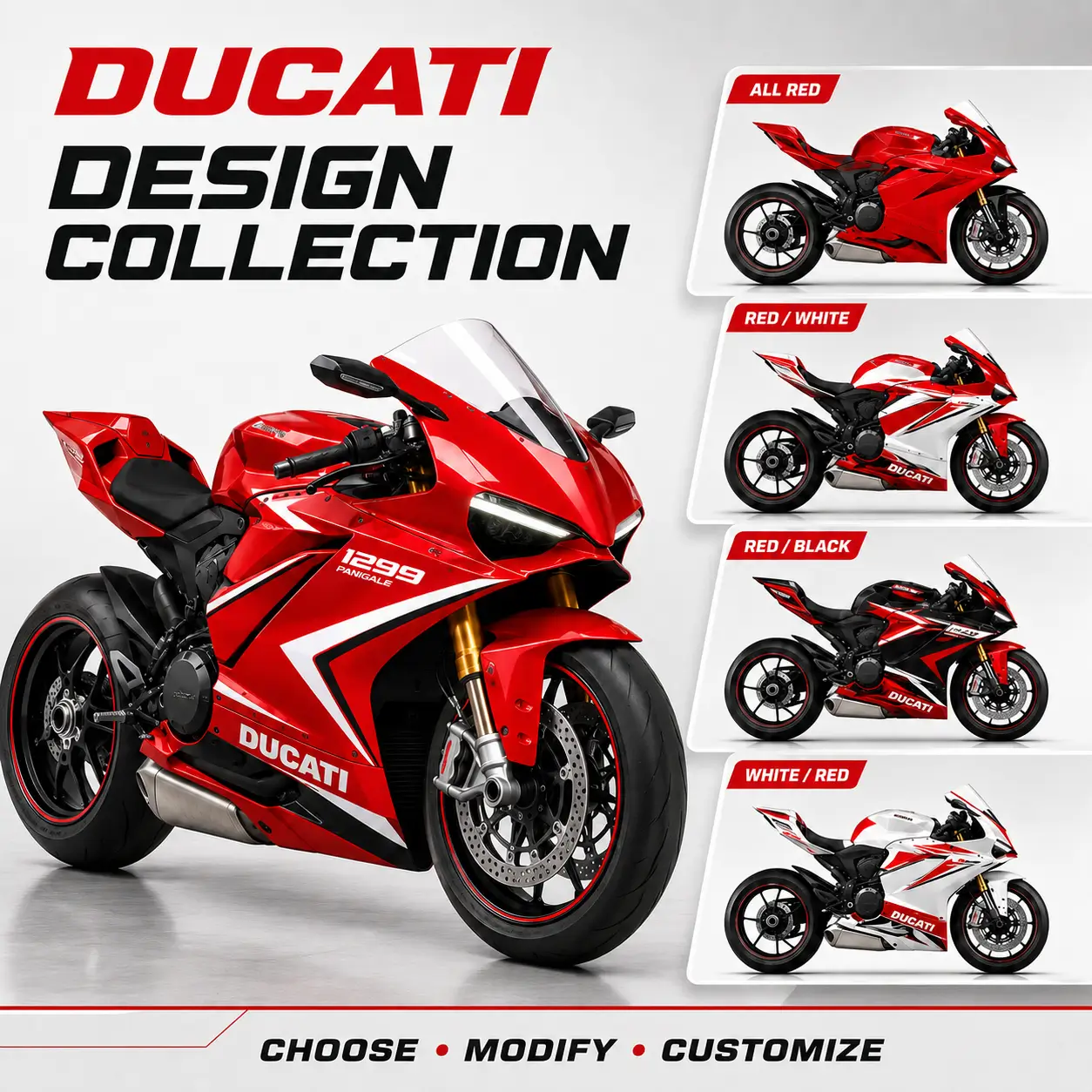 Fairing Design Collection For Ducati Motorcycle - Gomototrip Fairing Design Collection for DUCATI Motorcycle