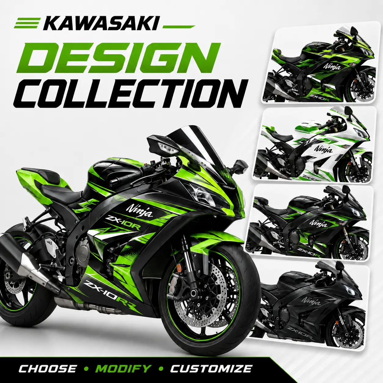 Fairing Design Collection For Kawasaki Motorcycle - Gomototrip Fairing Design Collection for KAWASAKI Motorcycle