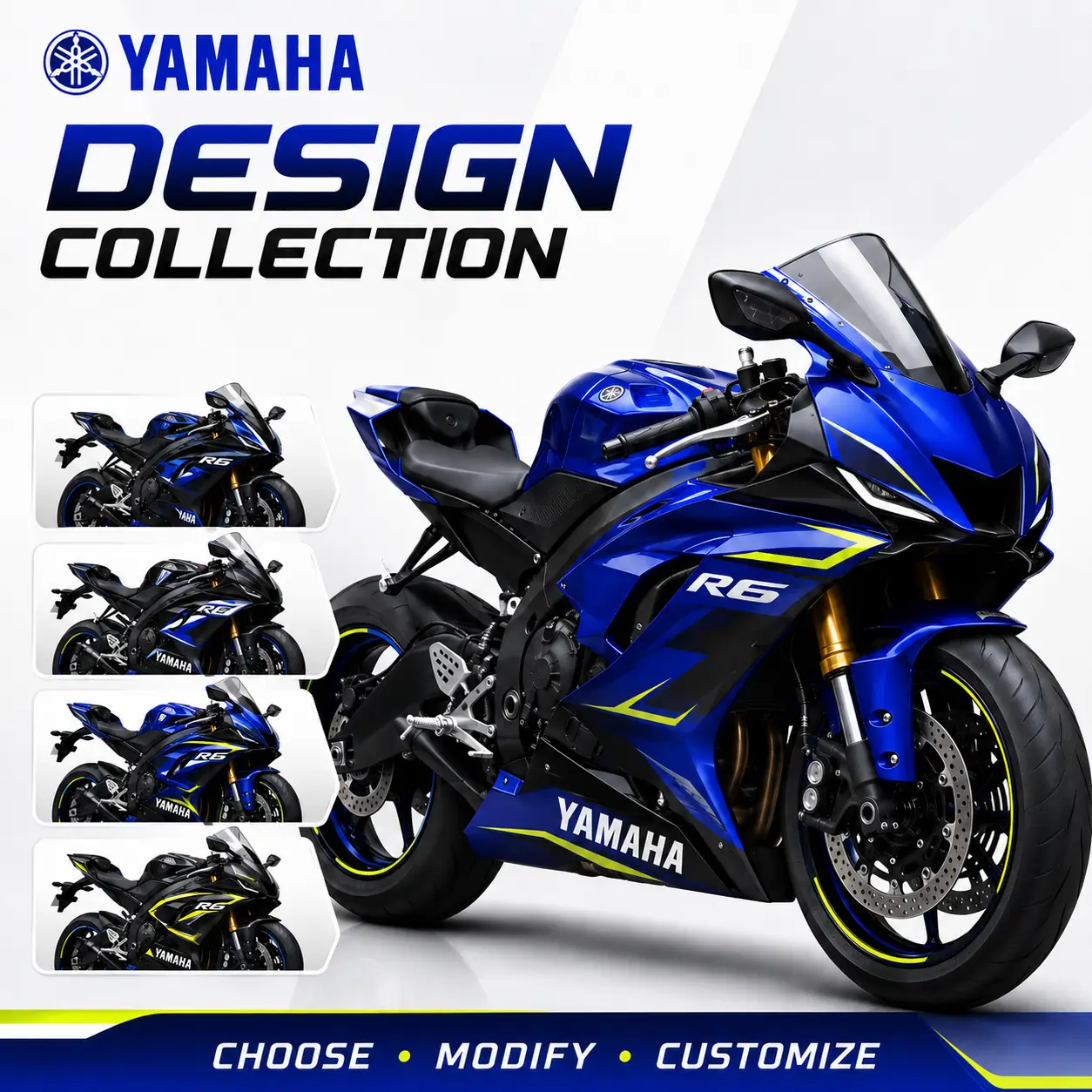 Fairing Design Collection For Yamaha Motorcycle - Gomototrip Fairing Design Collection for YAMAHA Motorcycle