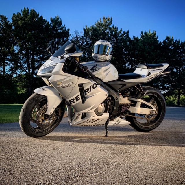 20052006 Honda CBR600RR White Repsol Fairing Kit GoMotoTrip