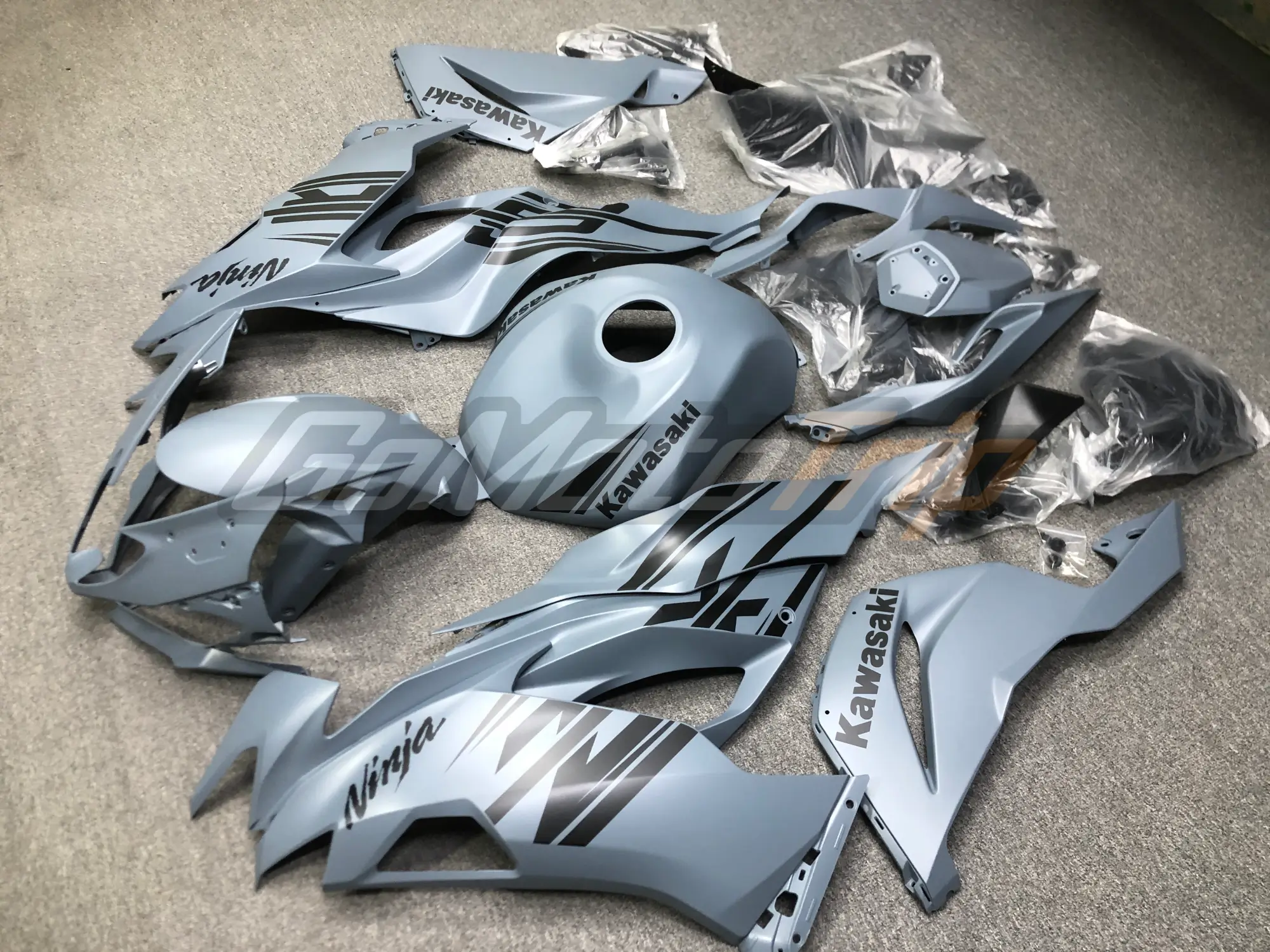 2019 2022 Kawasaki Ninja Zx 6r Nardo Grey Krt Fairing 2