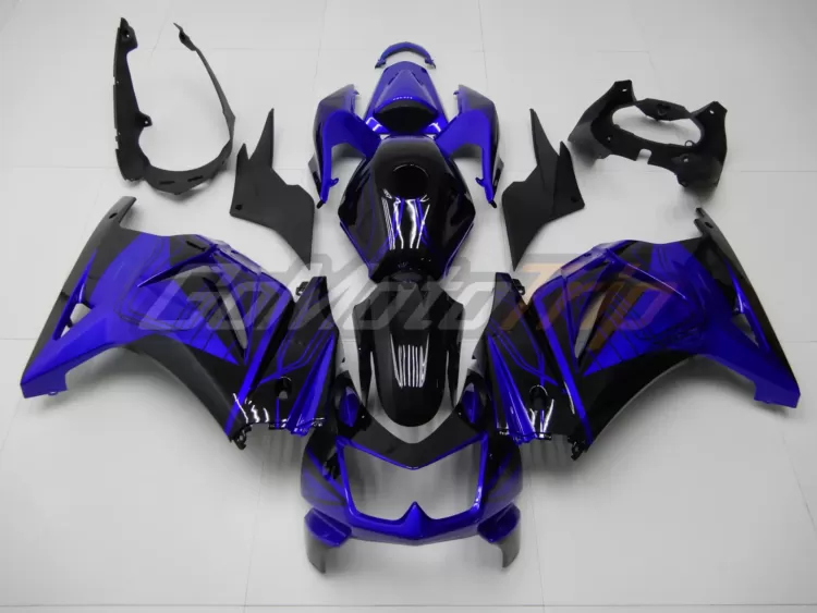 2008-2012-Kawasaki-Ninja-250R-Blue-Black-Fairing-1