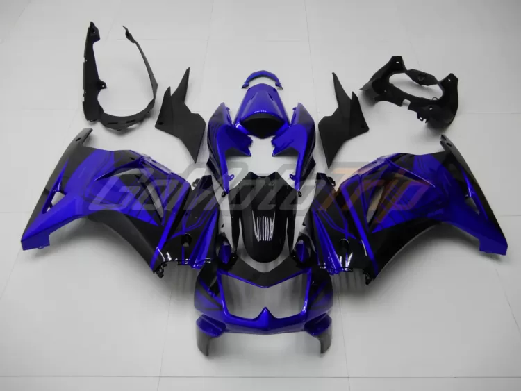 2008-2012-Kawasaki-Ninja-250R-Blue-Black-Fairing-7