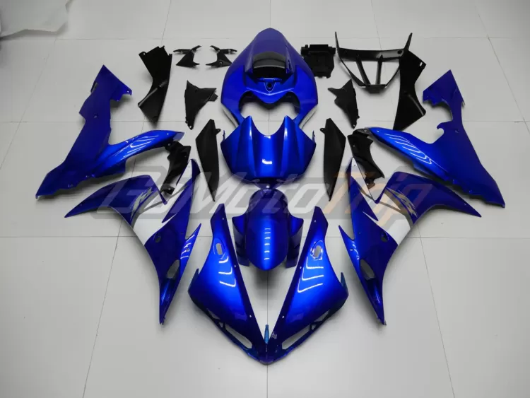 2004 Yamaha Yzf R1 Blue Fairing Kit 1