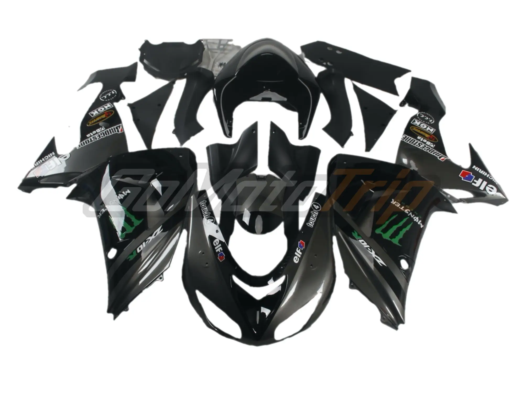 2006-2007-Kawasaki-Ninja-ZX-10R-Gray-ZX-RR-2009-MotoGP-Livery-Fairing-GS