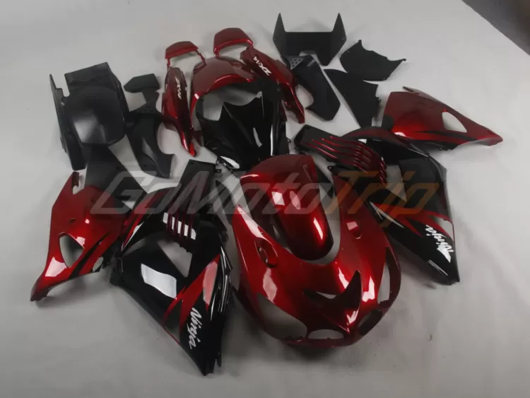 2006-2011-Kawasaki-Ninja-ZX-14R-Black-Red-Fairing-3