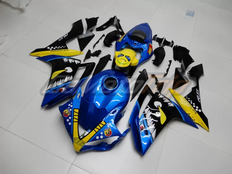 2007 2008 Yamaha Yzf R1 Rossi Shark Fairing2 2