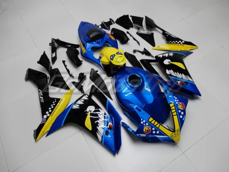 2007 2008 Yamaha Yzf R1 Rossi Shark Fairing2 3