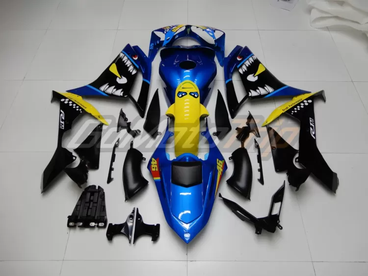 2007 2008 Yamaha Yzf R1 Rossi Shark Fairing2 5