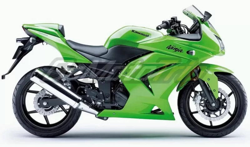 2008-2012-Kawasaki-Ninja-250R-Lime-Green
